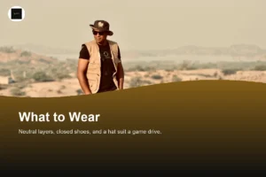 What to Wear to Nairobi National Park