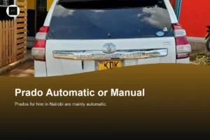 Toyota Prado Automatic or Manual: What’s Available in Nairobi